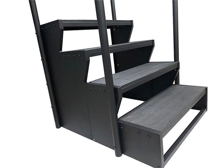 Aluminum Handrail Spa Ladder