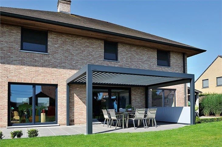 Adjustable Louvered Gazebo